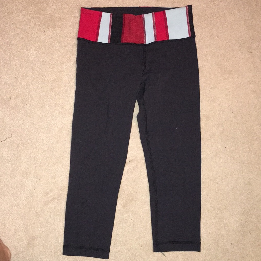 Lululemon Wunder Under Crop Leggings
